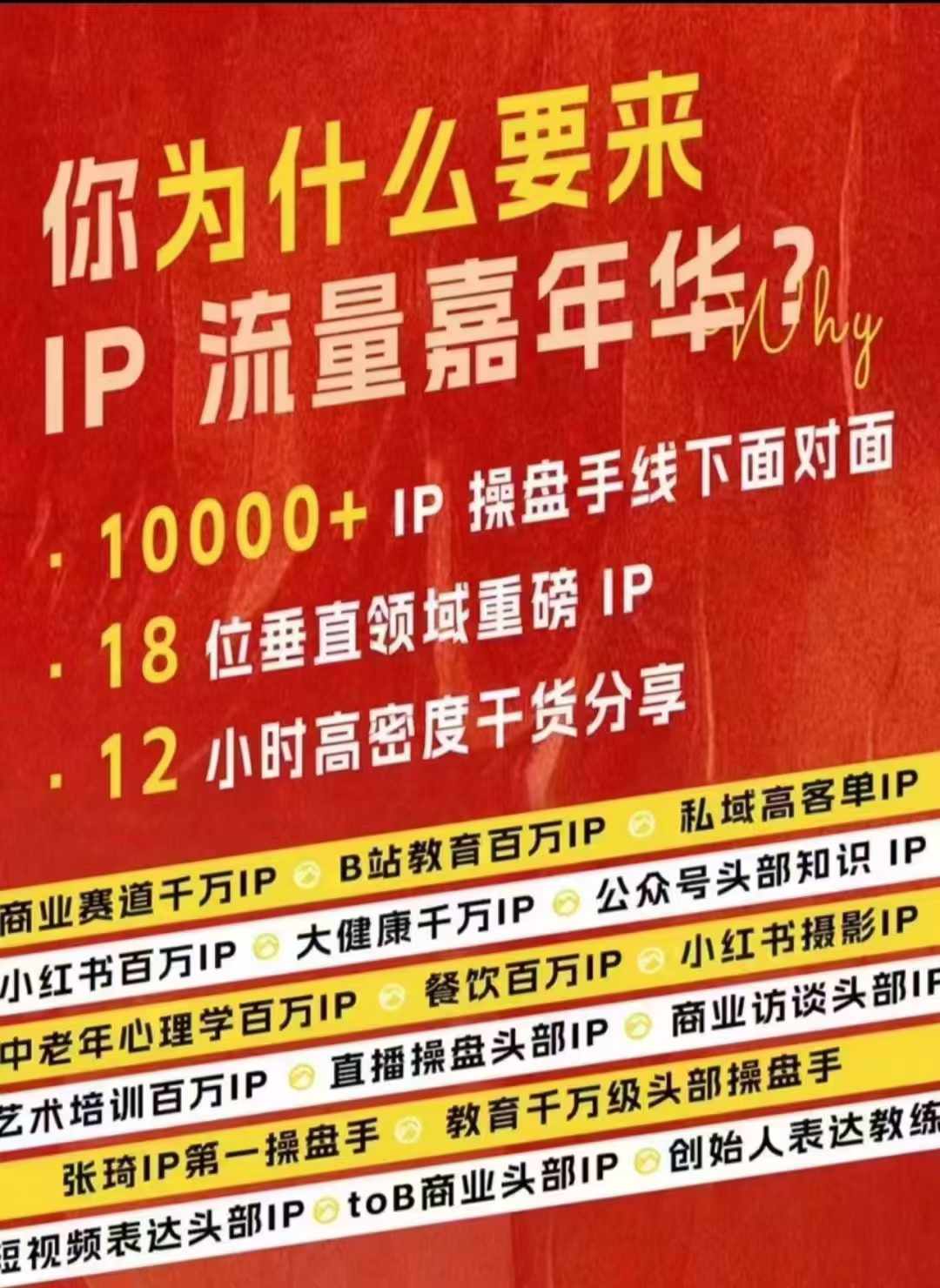 群响IP流量嘉年华，​现场视频+IP江湖2024典藏版PPT - 开始创业网